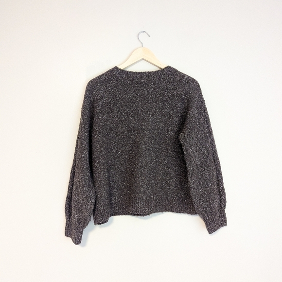 Lucky Brand Brown/Grey Boxy Sweater - Picture 3 of 5